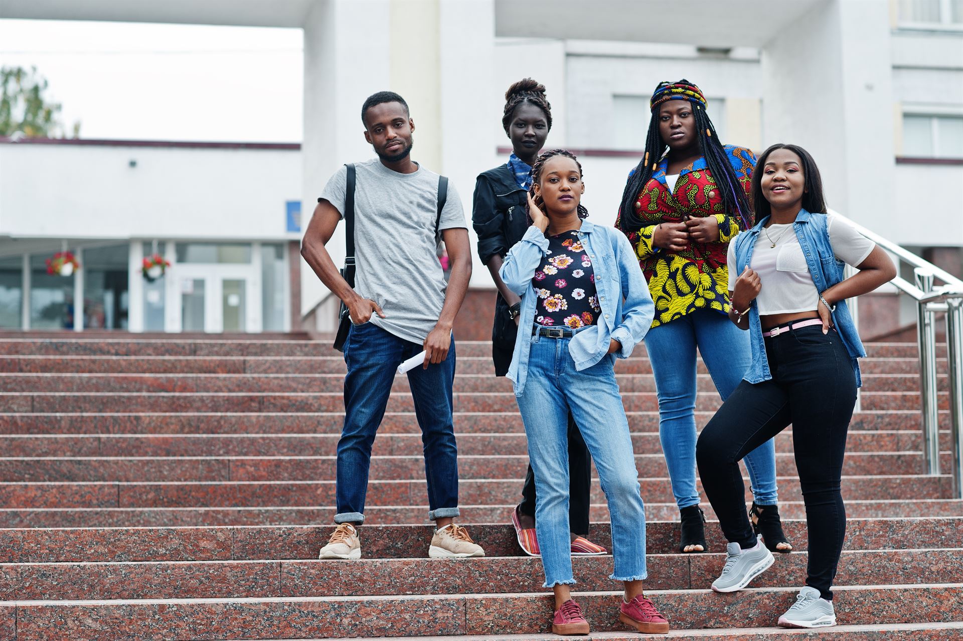 Etudiants en formation a GHIS University